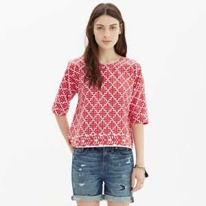 Madewell Province Tee in Ikat Bloom